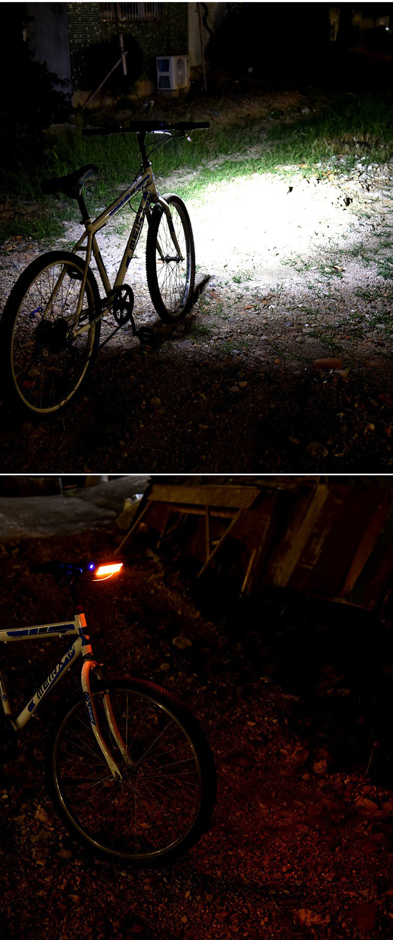 FY-339A-3 aluminum alloy bicycle headlight, mountain bike headlight, bicycle USB charging headlight, high-intensity lighting flashlight, night cycling lighting headlight equipment pic 17