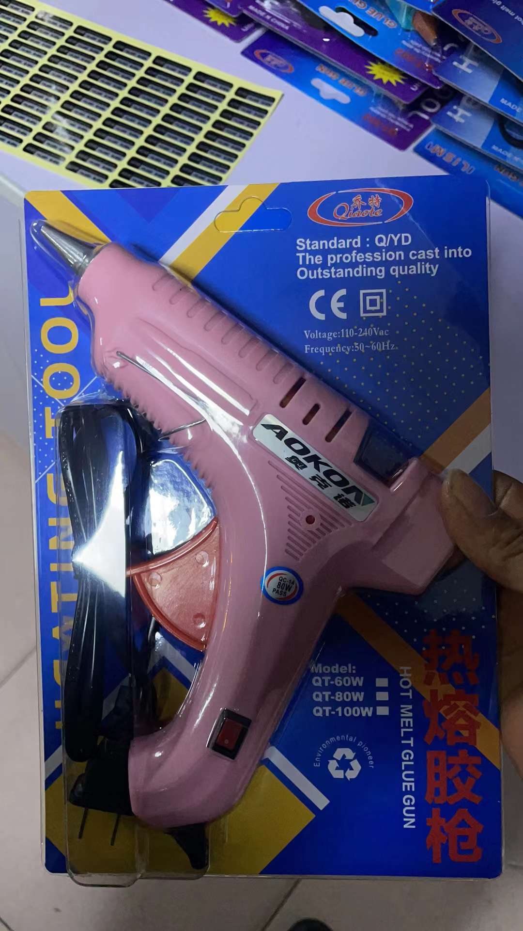 Hot melt glue gun Application Scenario