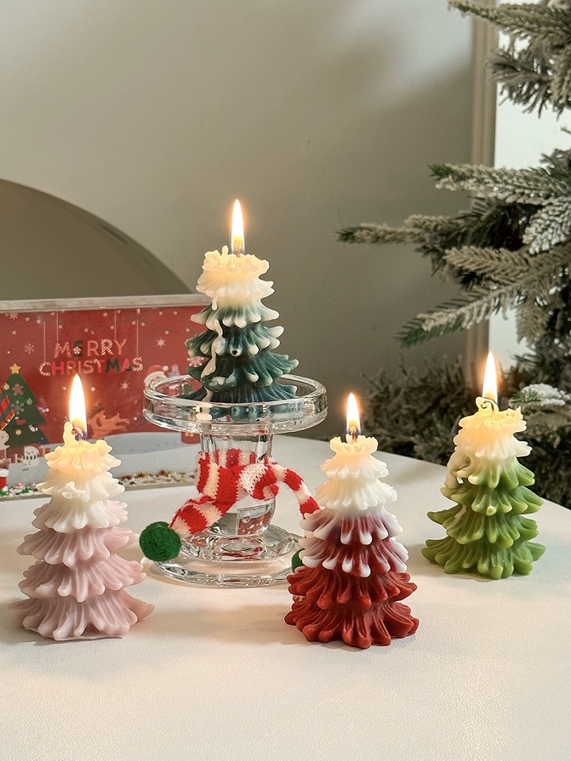 圣诞礼物圣诞树雪花香薰蜡烛ins餐厅桌面摆件圣诞节礼品装饰品伴手礼香薰蜡烛香薰固态香薰无火香薰家居香薰精油香薰香薰香氛详情4