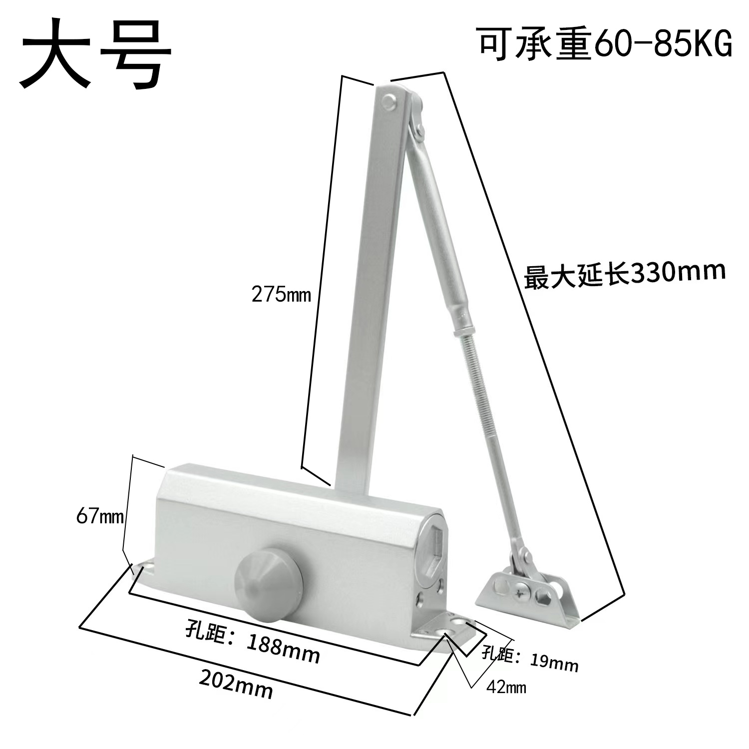 闭门器、开门器实物图