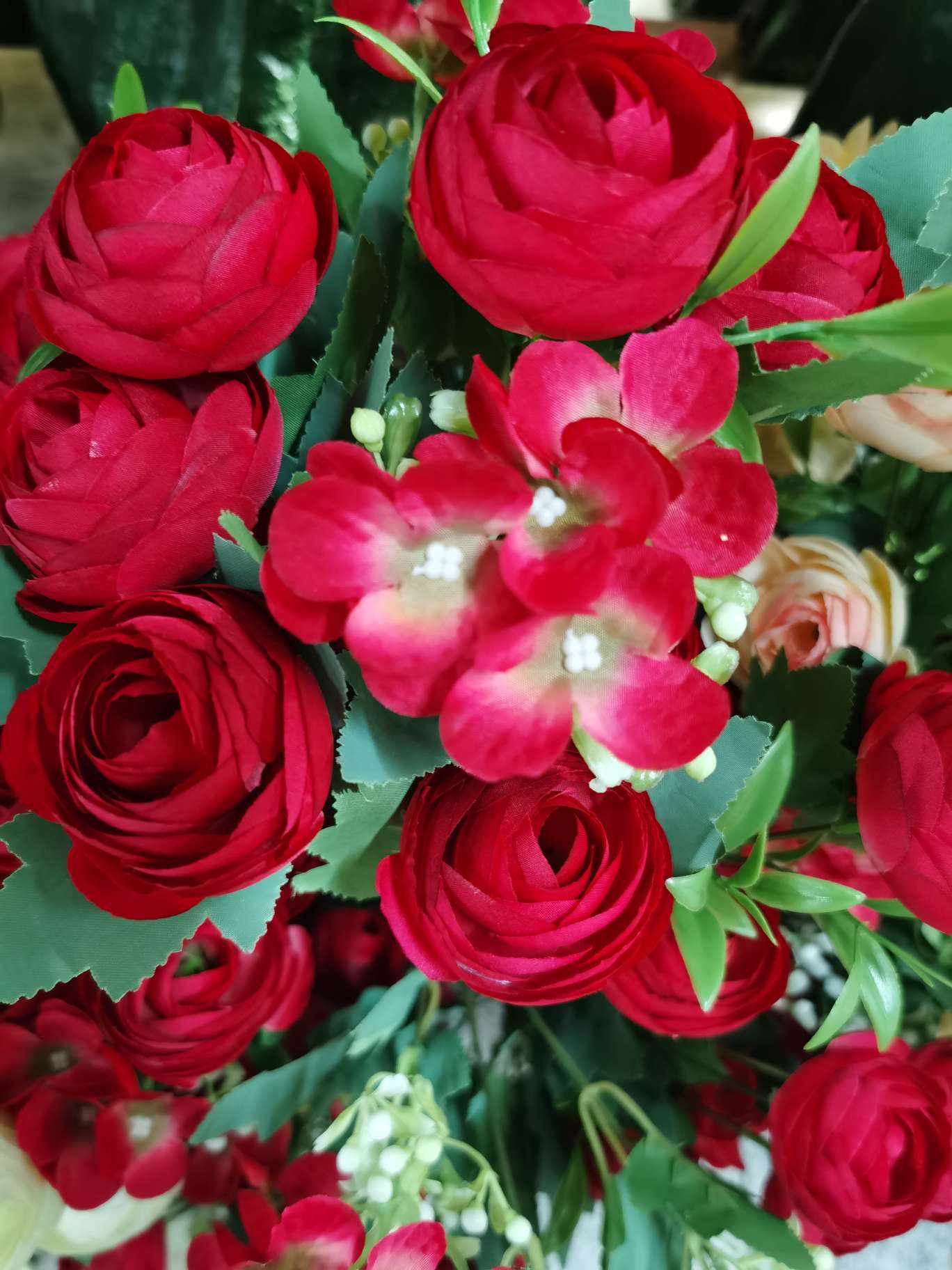   塑料工艺品仿真植物 仿真水果装饰品 精美创意仿真花树盆景细节图