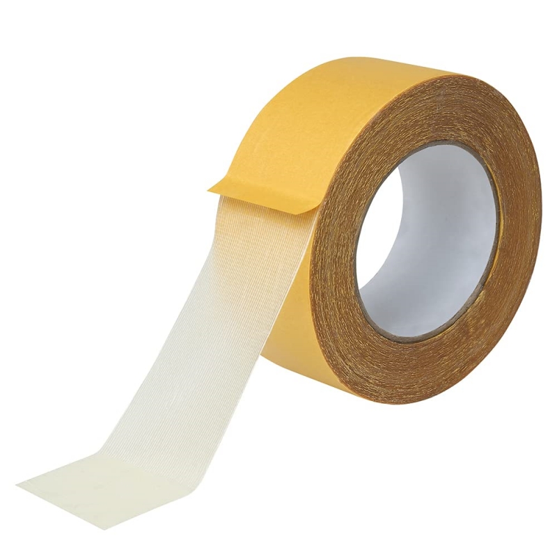 Manufacturer Direct Sales Strong High Adhesive Fixed Seamless Carpet Splicing Wedding Double-Sided Tape Mesh Double-Sided Cloth Base