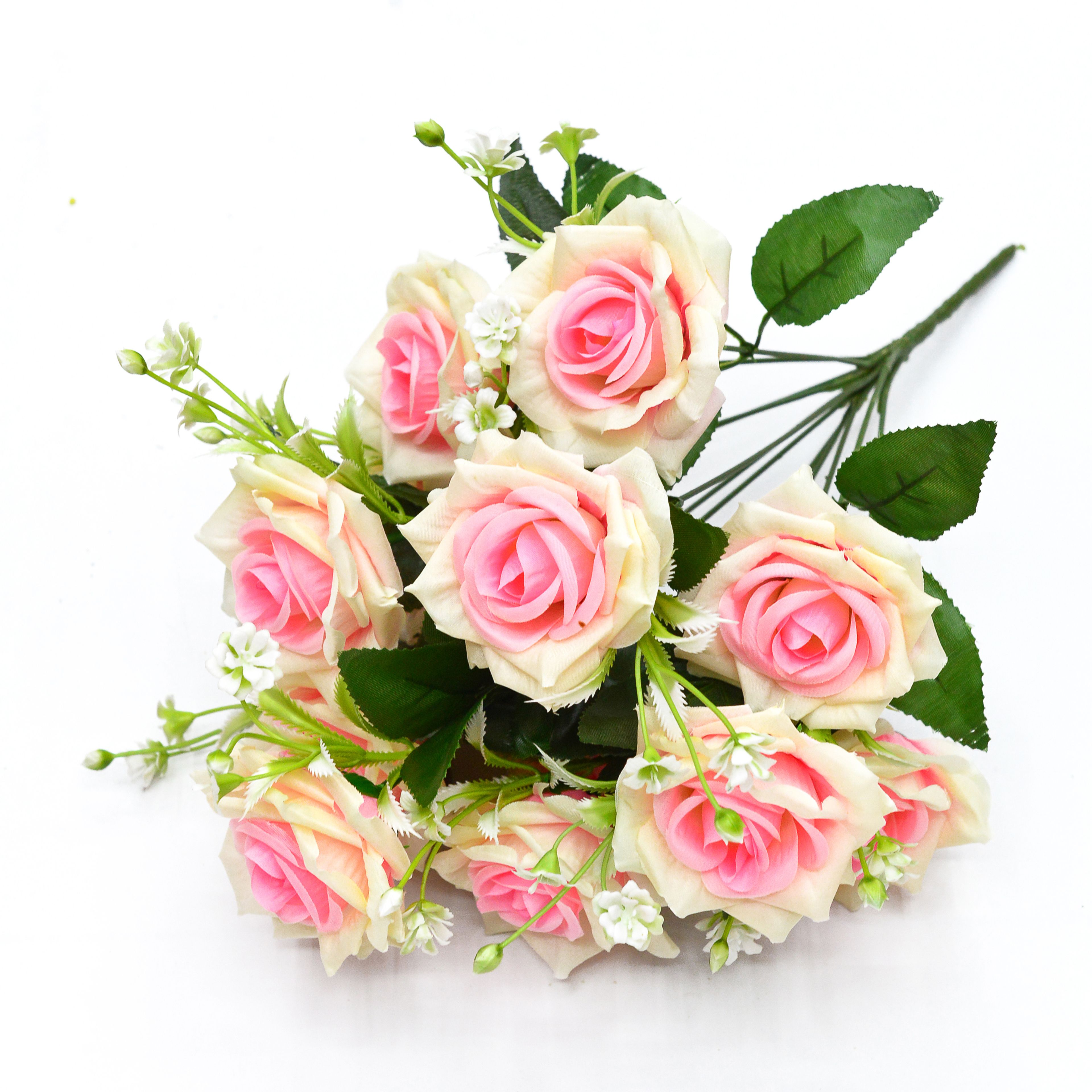 Fake flower rose simulation bouquet arrangement Flower High appearance level gift Living Room decoration Meeting Arrangement 006 thumbnail