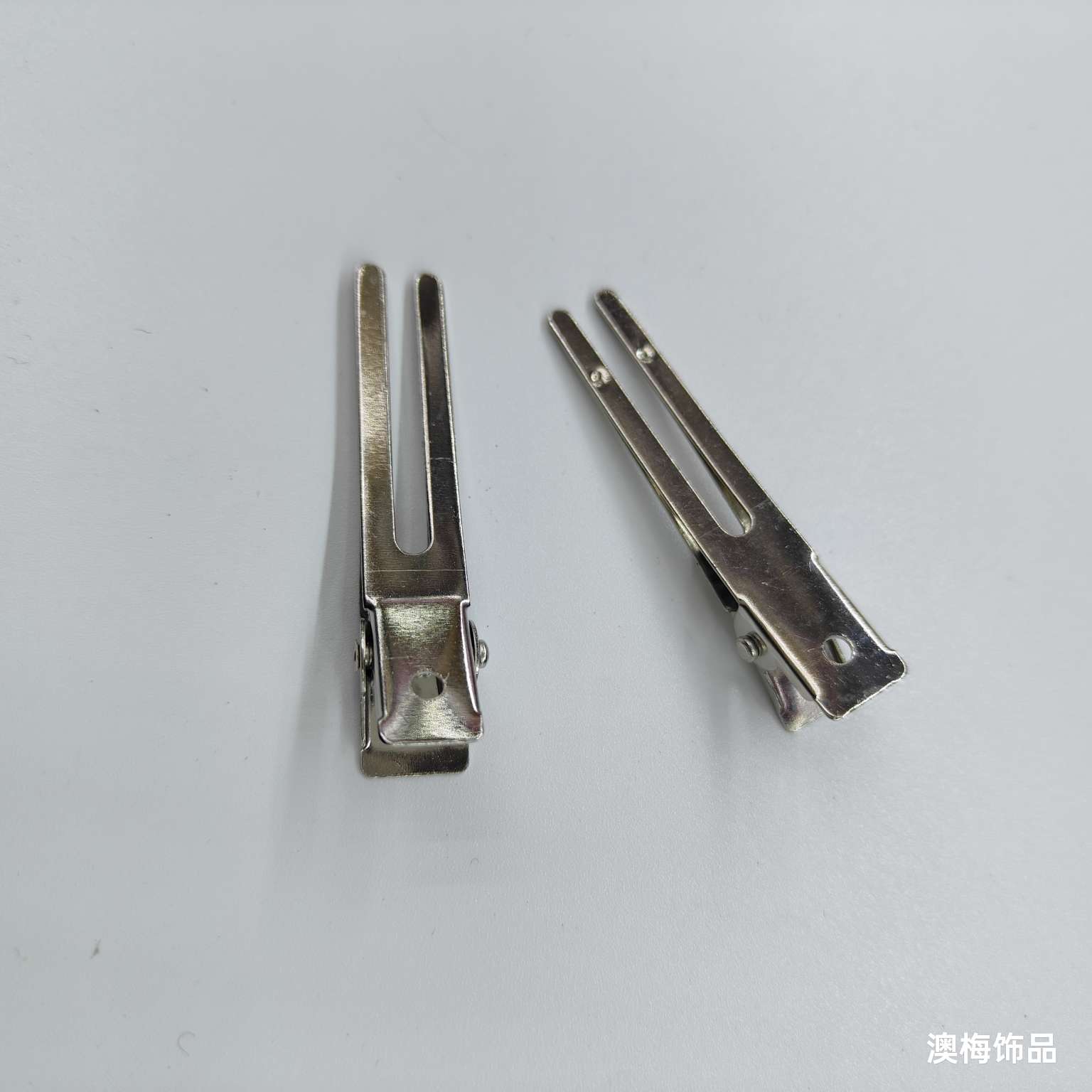 Double hairpins, hair accessories, side clips, DIY square clips, duckbill clips, crocodile clips, hair clips, metal hair clips, Aomei accessories