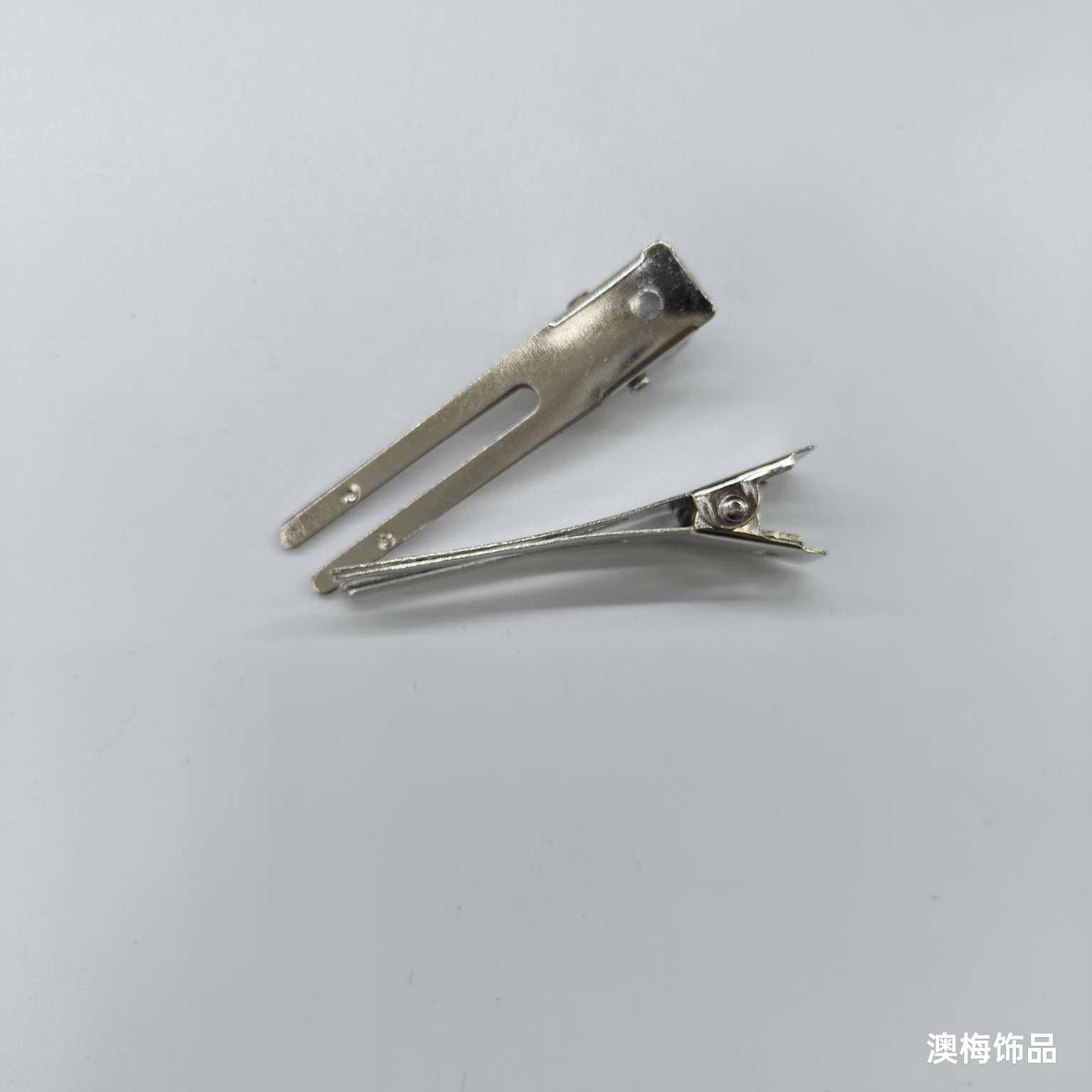 Double hairpins, hair accessories, side clips, DIY square clips, duckbill clips, crocodile clips, hair clips, metal hair clips, Aomei accessories details Picture