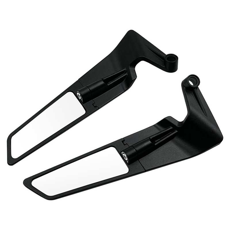 231112定风翼电动摩托车后视镜电瓶车后照镜 铝合金平面后视镜反光观后镜倒车镜详情8