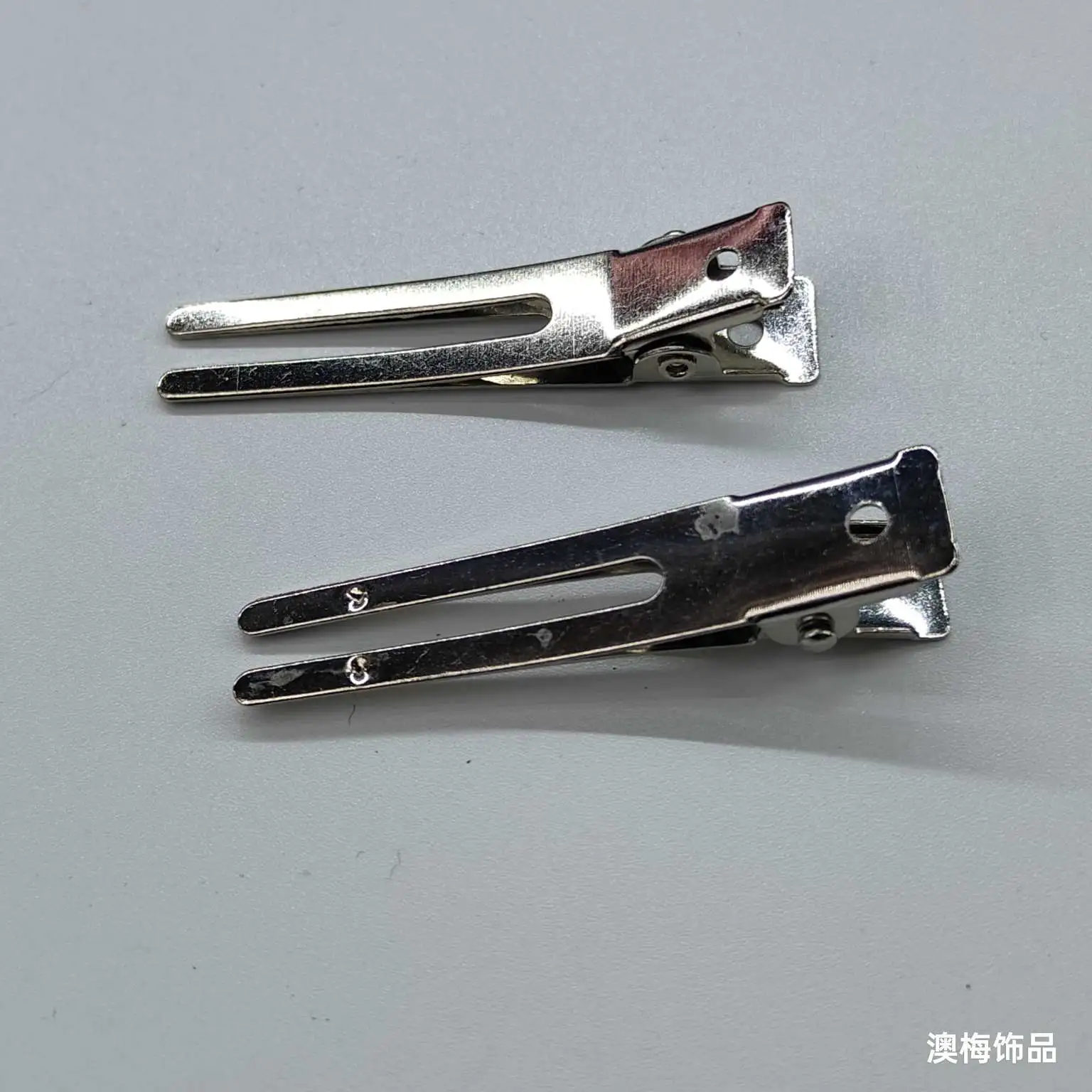 Double hairpins, hair accessories, side clips, DIY square clips, duckbill clips, crocodile clips, hair clips, metal hair clips, Aomei accessories detail image 5