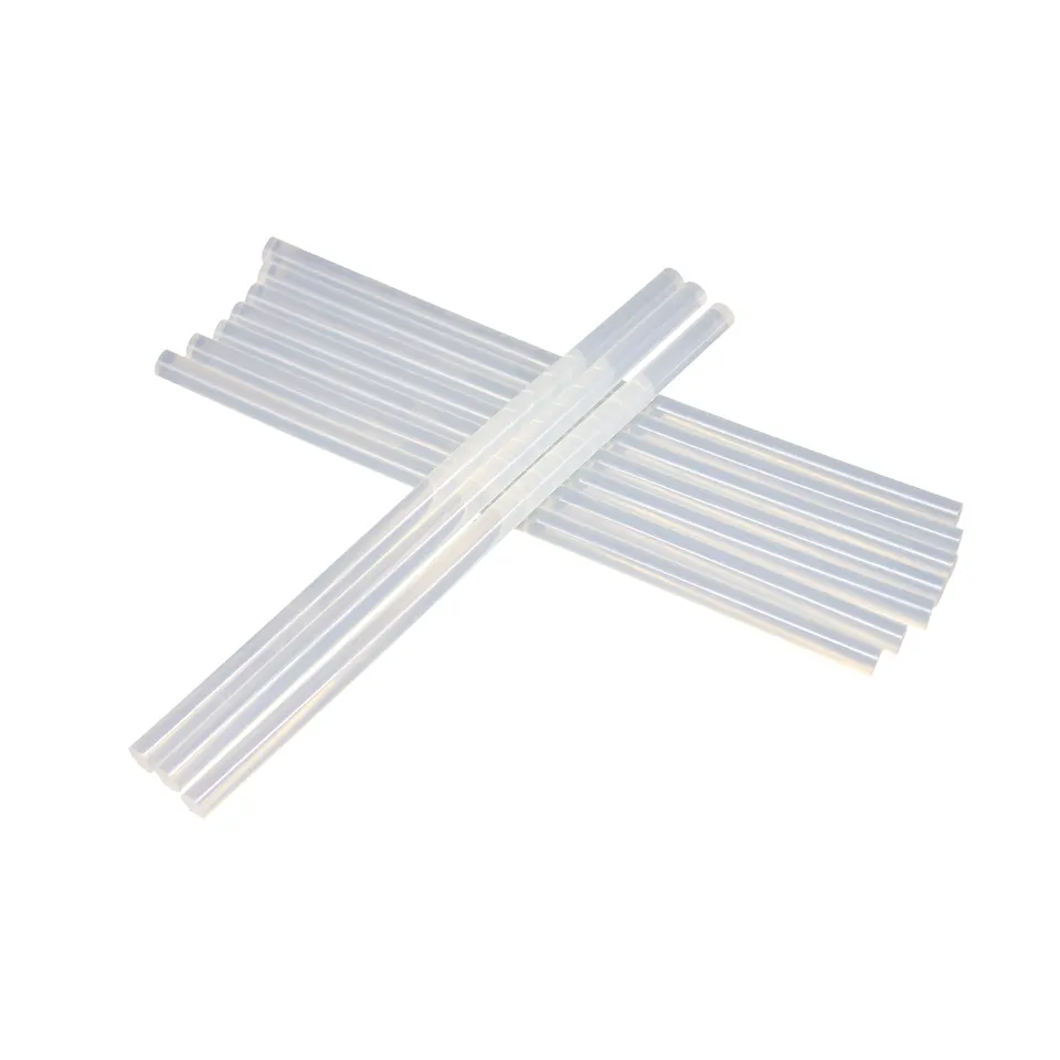 Semi-transparent high-temperature hot melt adhesive, hot melt adhesive stick, special adhesive gel strip, home adhesive stick, EVA hot melt adhesive 7mm wholesale Specification image