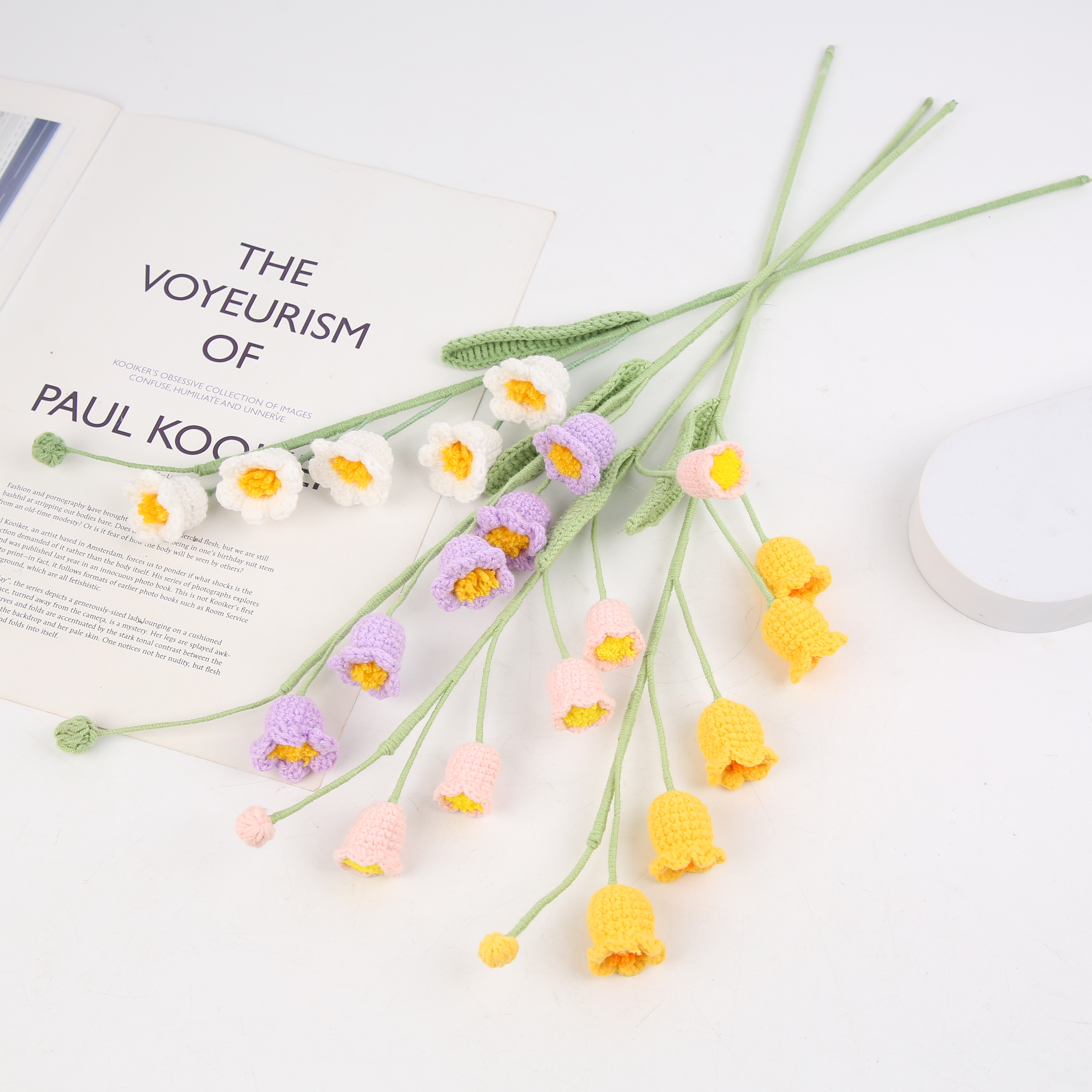 2024 Factory Direct Sales Of New Clothing Accessories Lily Of The Valley Flower Bouquet Mixed Color Pattern To Sample Customization