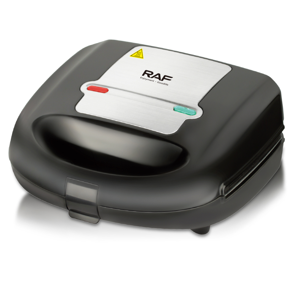 RAF European-standard cross-border four-in-one sandwich machine, breakfast machine, double-sided heating, multi-functional toaster and waffle maker Specification drawing