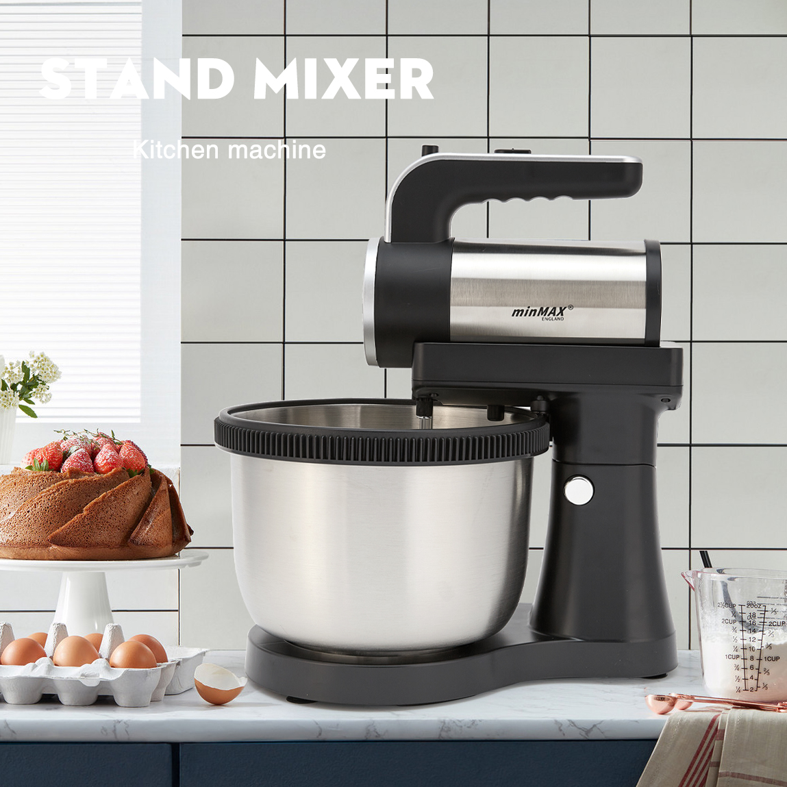 minMAX comercio exterior batidora eléctrica doméstica batidora de mano batidora de huevos batidora de crema herramientas para hornear pasta 9961 details Picture