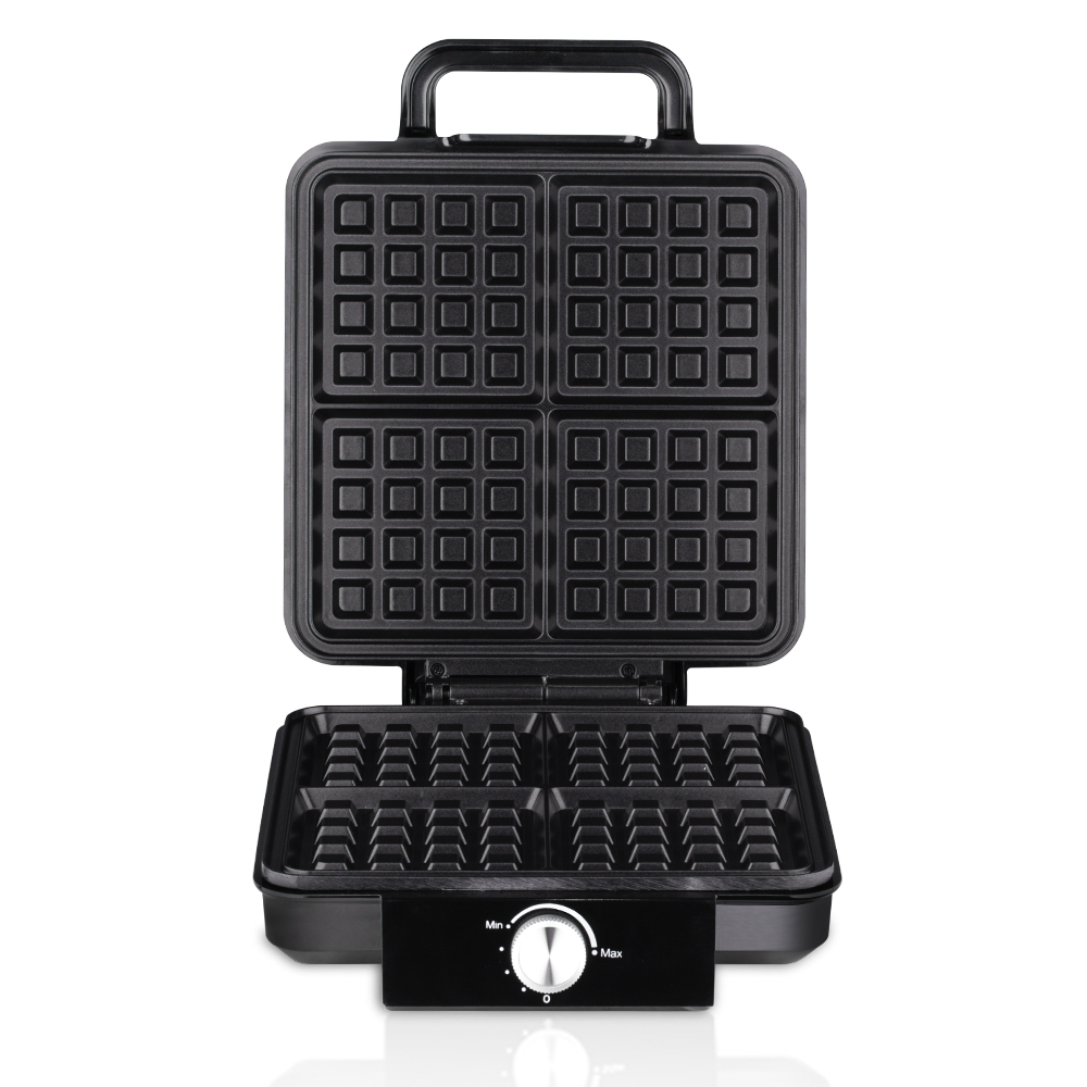 RAF European-style cross-border household breakfast machine, waffle maker, fully automatic mini double-sided heating electric griddle, light food machine Specification drawing