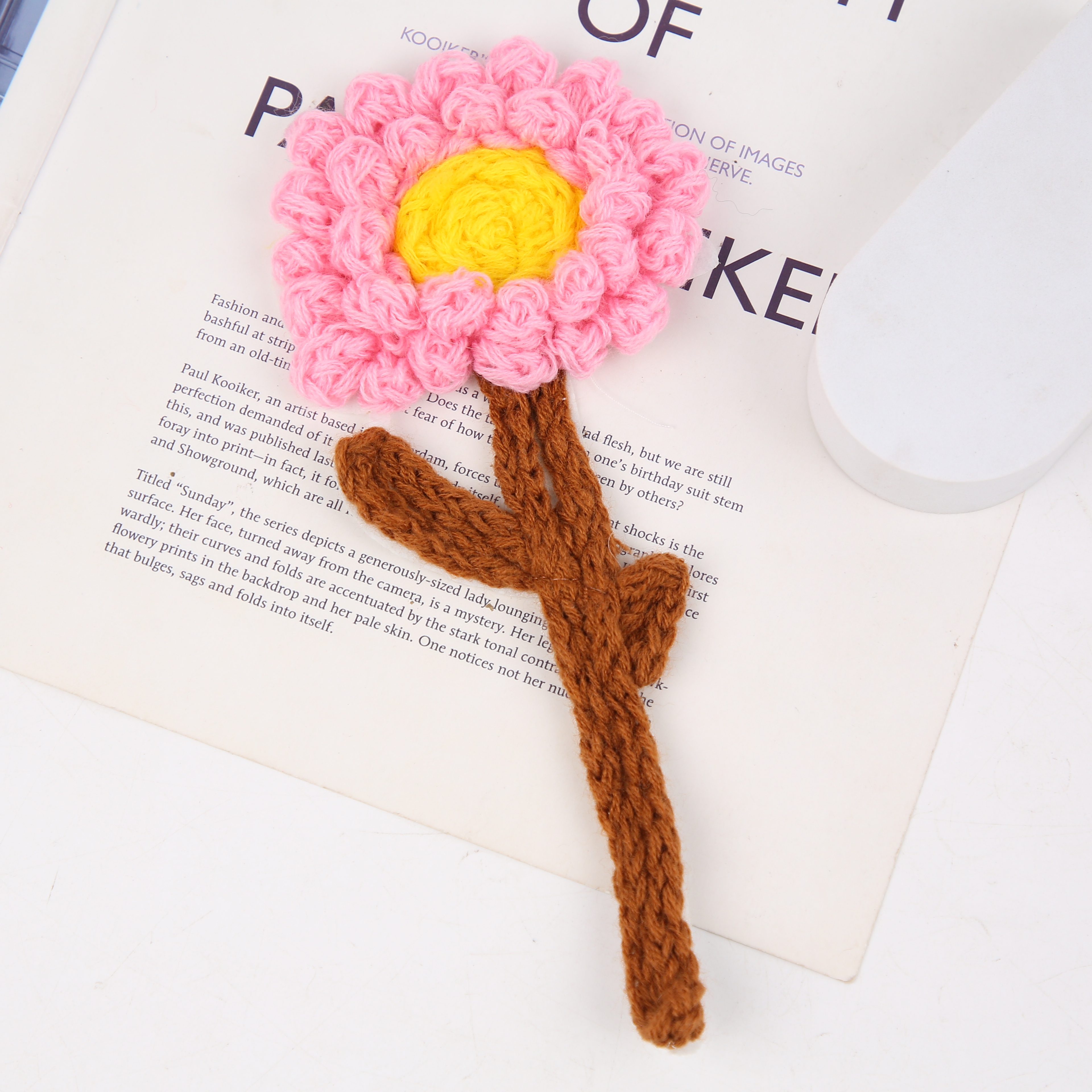 2024 Factory Direct Sales Of New Clothing Accessories Florets Woven Sample Customization