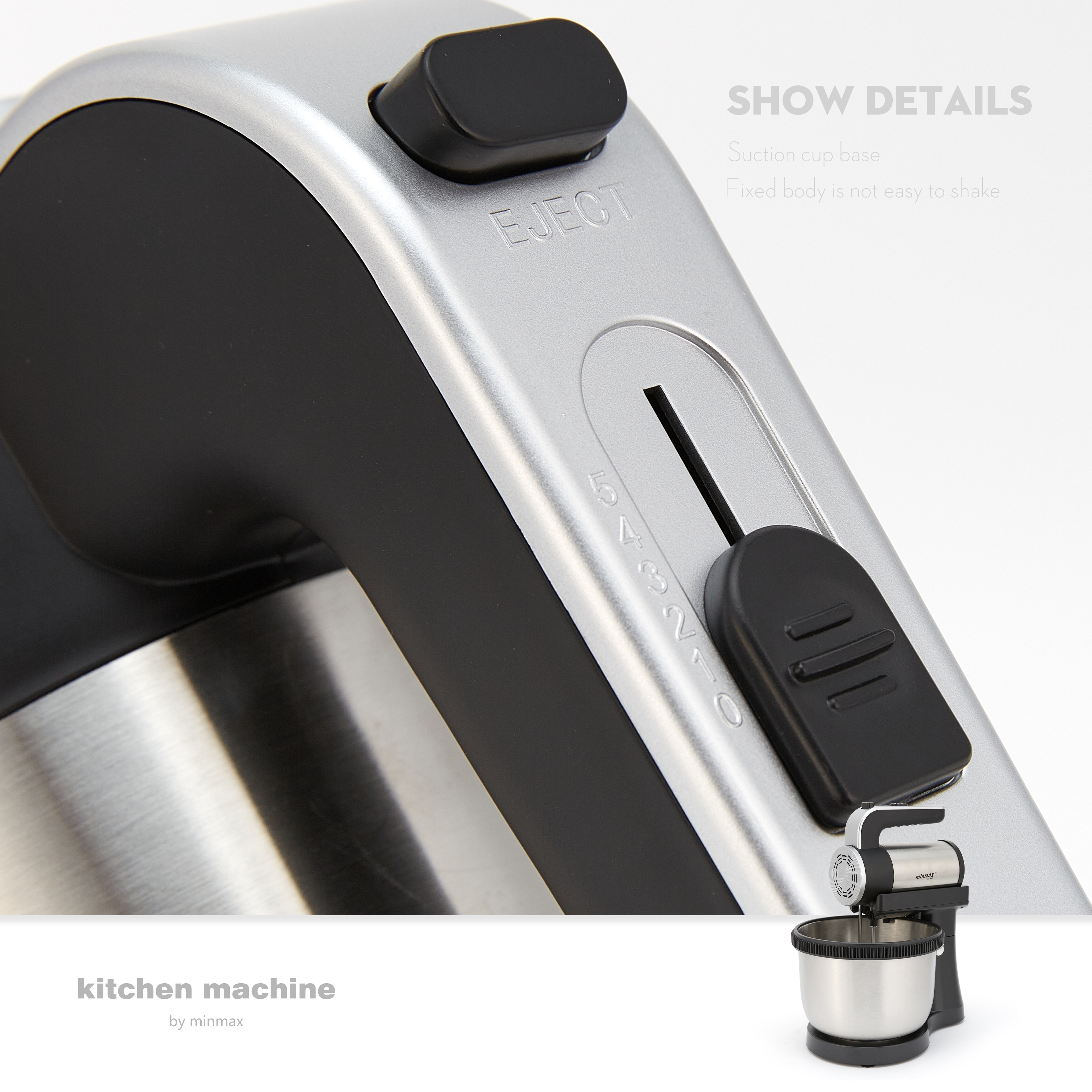 minMAX comercio exterior batidora eléctrica doméstica batidora de mano batidora de huevos batidora de crema herramientas para hornear pasta 9961 Specification image