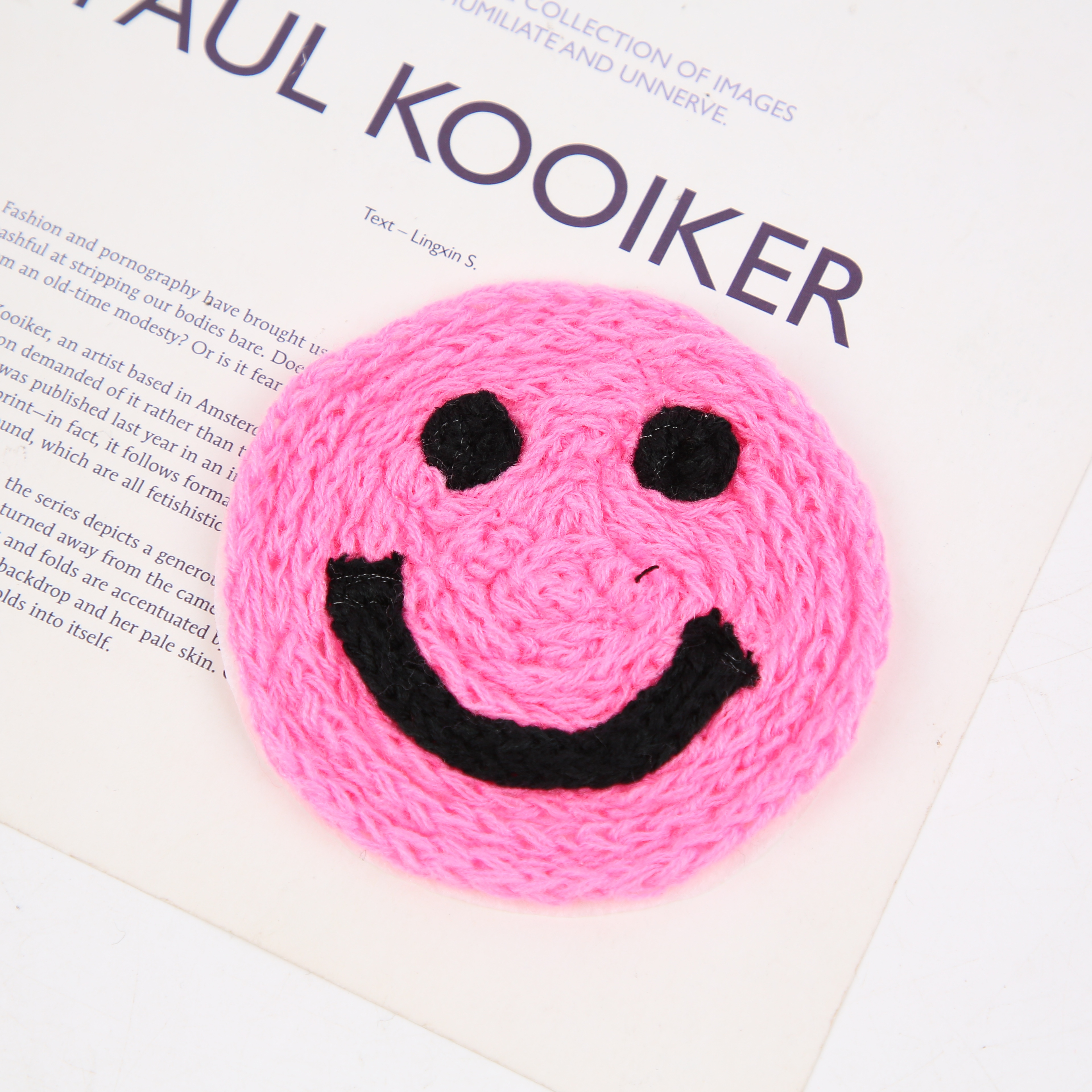2024 Factory Direct Sales Of New Clothing Accessories Smile Smile To Sample Customization Specification drawing