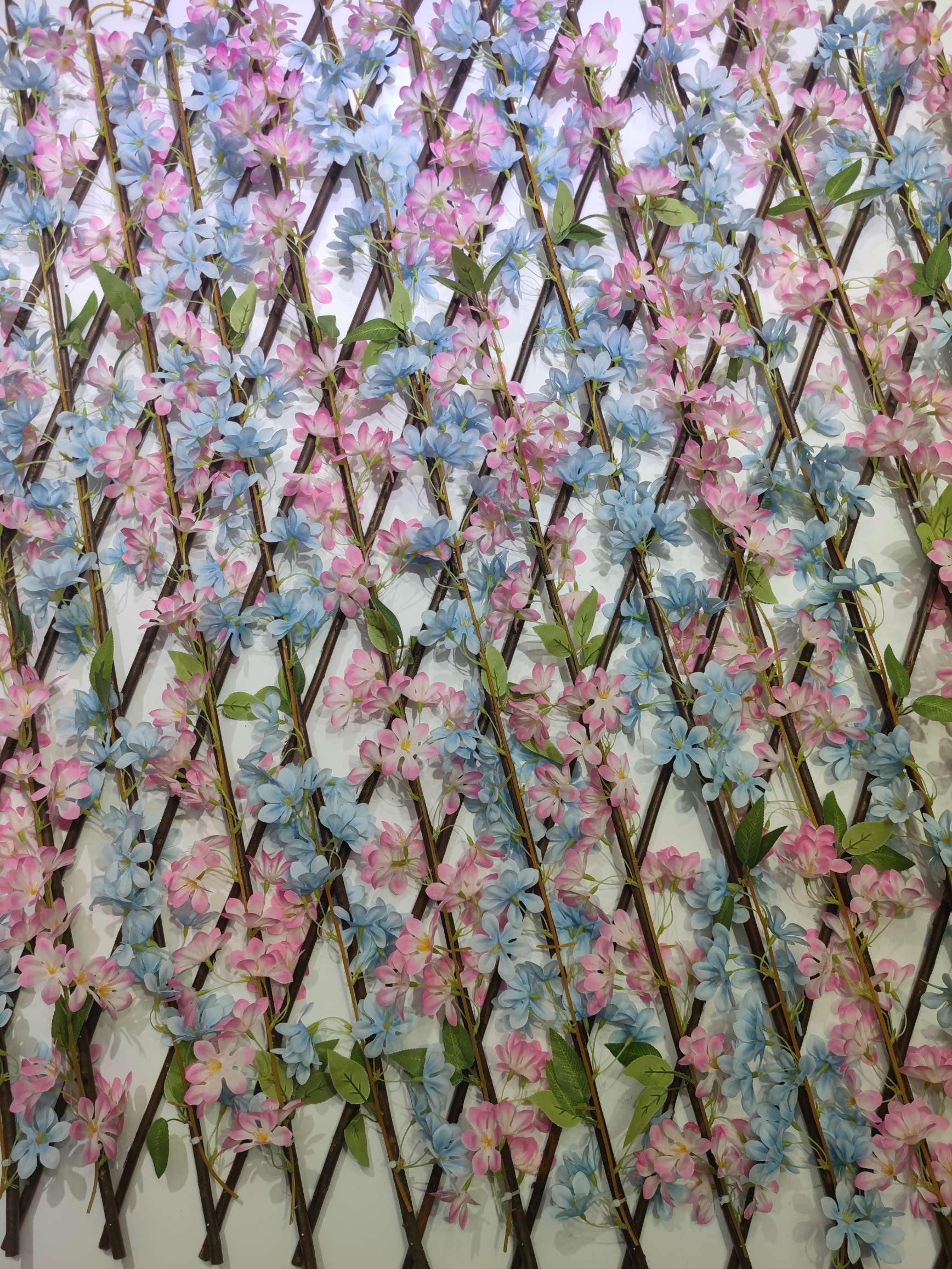 Artificial fence retractable fence partition, outdoor artificial plant garden courtyard guardrail, green plant artificial fence wall fence