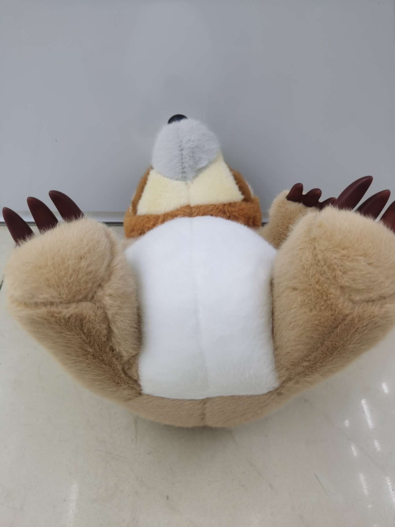 毛绒布艺公仔玩具 仿真娃娃棉花娃娃长条抱枕动物宠物玩具 温馨可爱逼真手感舒适安全无毒无味