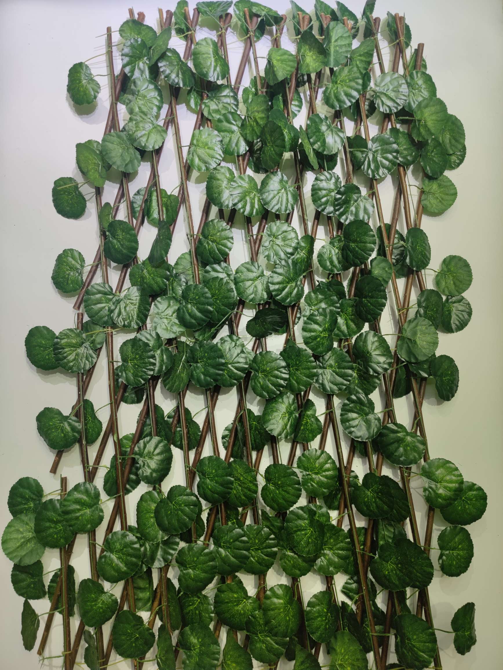 Simulación de la cerca telescópica de la planta pared de flores de rosa balcón al aire libre simulación pastoral seto plástico plantado verde cerca decorativa detail image 4