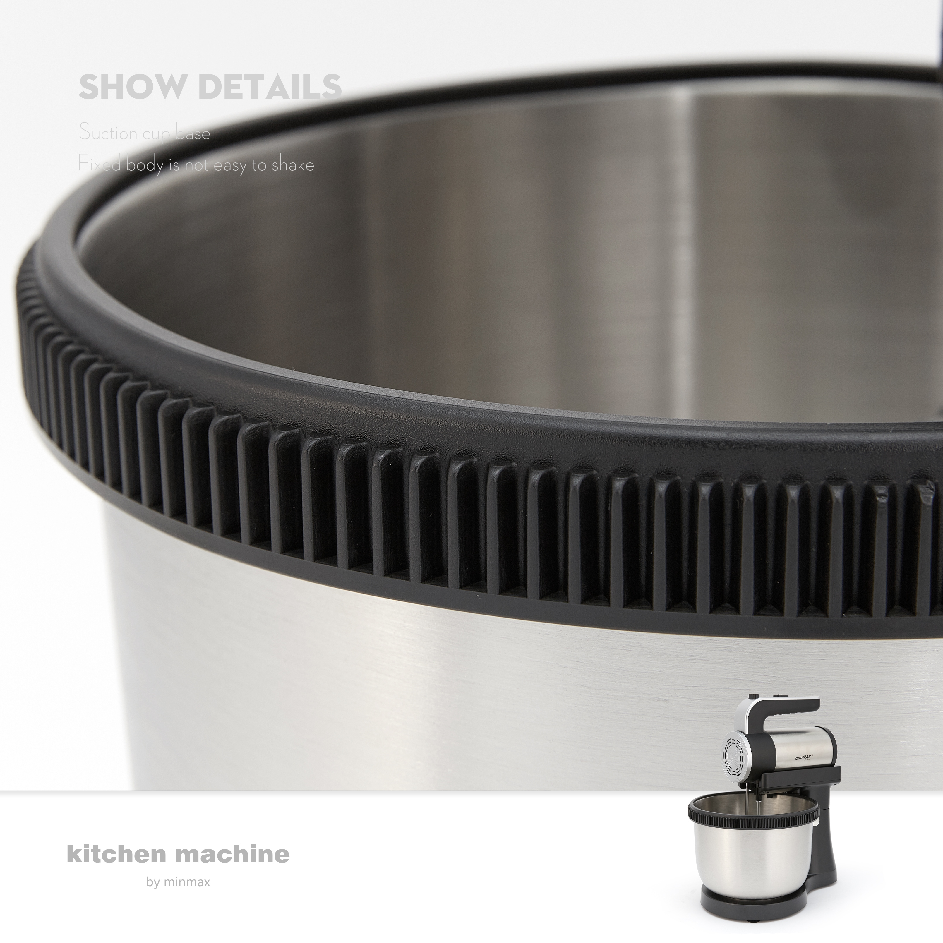 minMAX comercio exterior batidora eléctrica doméstica batidora de mano batidora de huevos batidora de crema herramientas para hornear pasta 9961 Item Picture