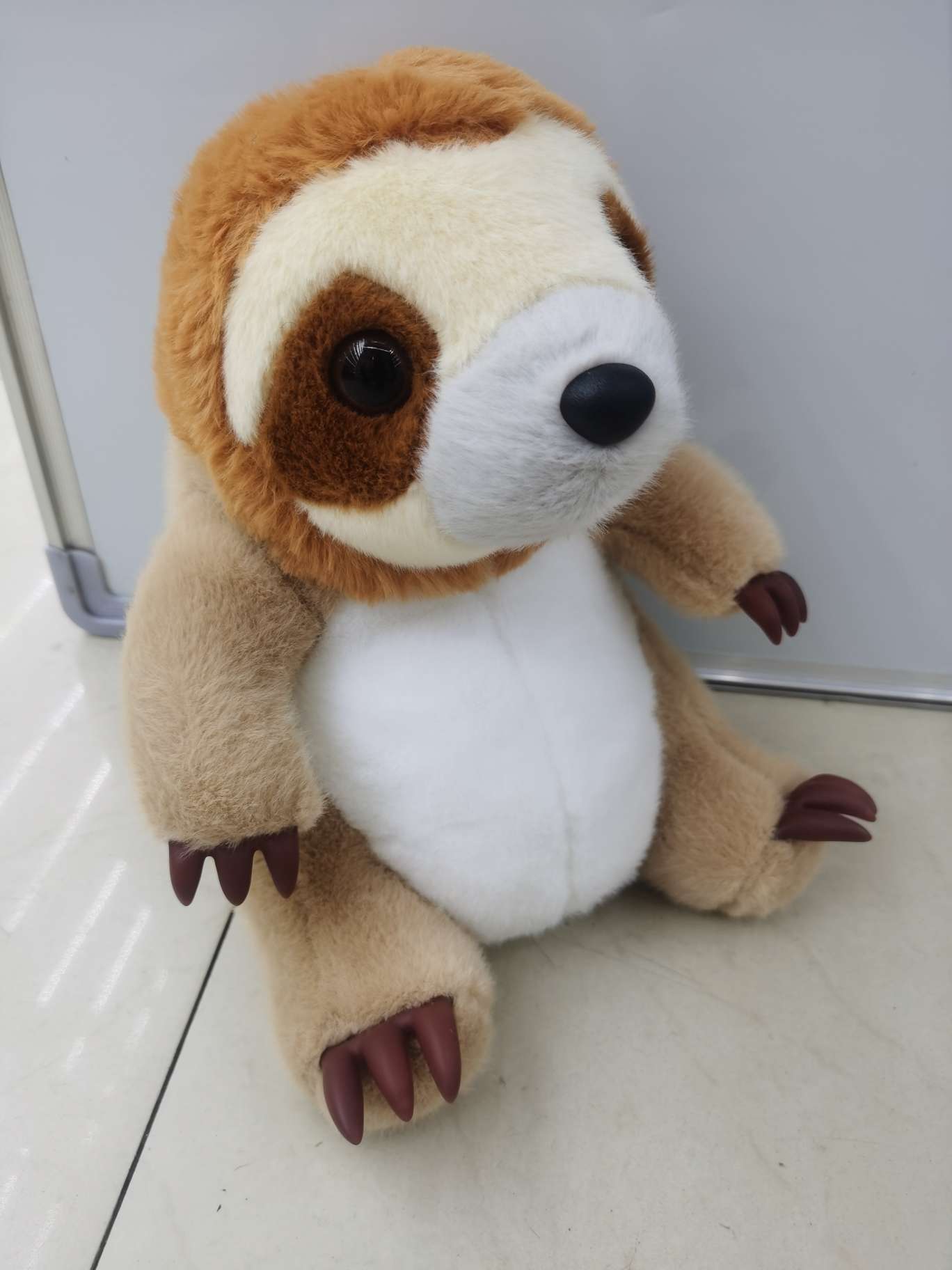 毛绒布艺公仔玩具 仿真娃娃棉花娃娃长条抱枕动物宠物玩具 温馨可爱逼真手感舒适安全无毒无味白底实物图