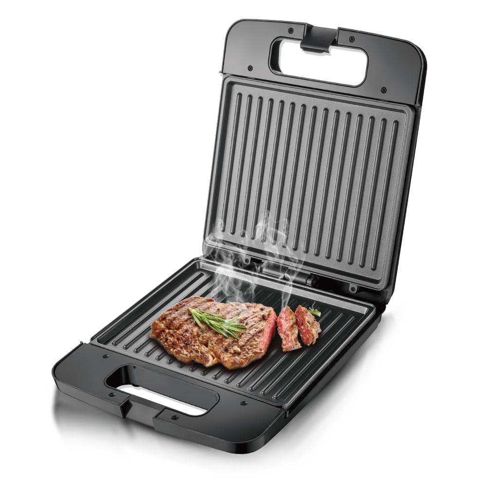European standard household steak machine, multi-functional sandwich waffle machine, breakfast light food, pan-frying and toasting machine Application Scenario