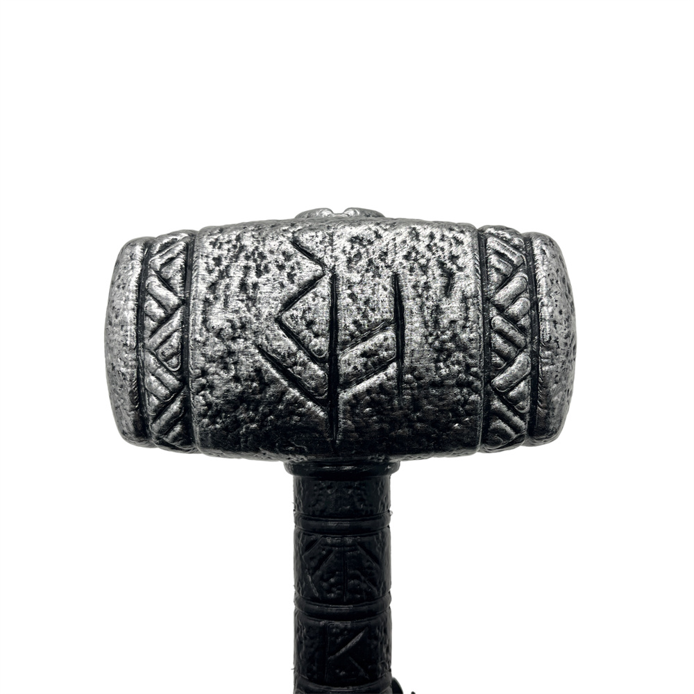 Plastic zombie hammer, April Fool's Day comic convention cosplay prop, Thor's hammer simulation tool Item Picture