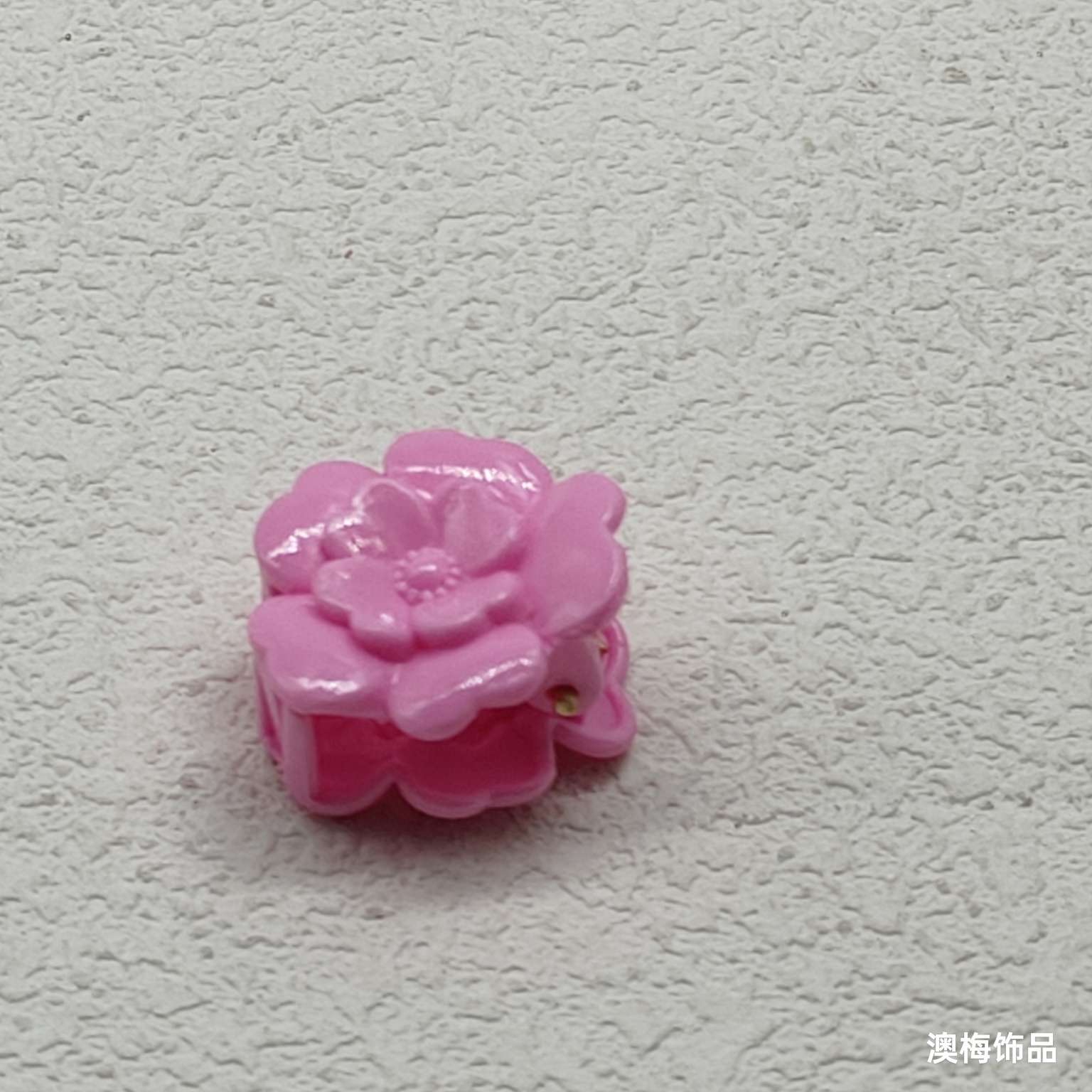 2CM mini flower hair clips, children's hair clips, small bangs hair clips, top clips, broken hair clips, rose hair clips, solid color detail image 10