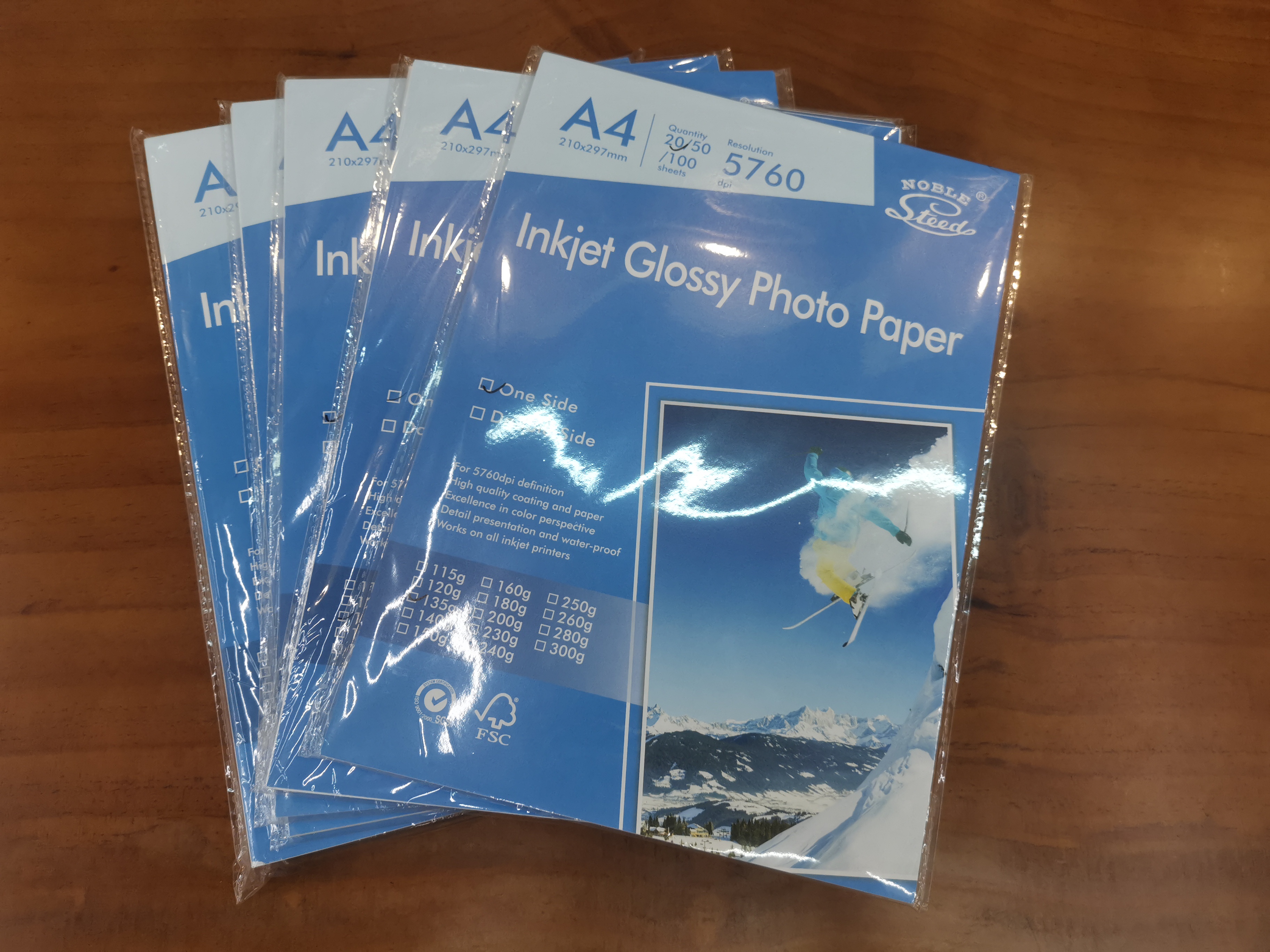 135G High Light Photo Paper Photo Paper Printer Paper Photo Photo Paper Glossy Photo Paper A4 Photo Paper 100 Photo Paper Item Picture