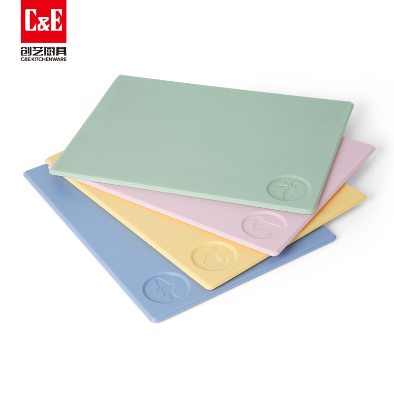 C&E创艺菜板4件套新款简约双面可用砧板厨房家用厂家批发详情5