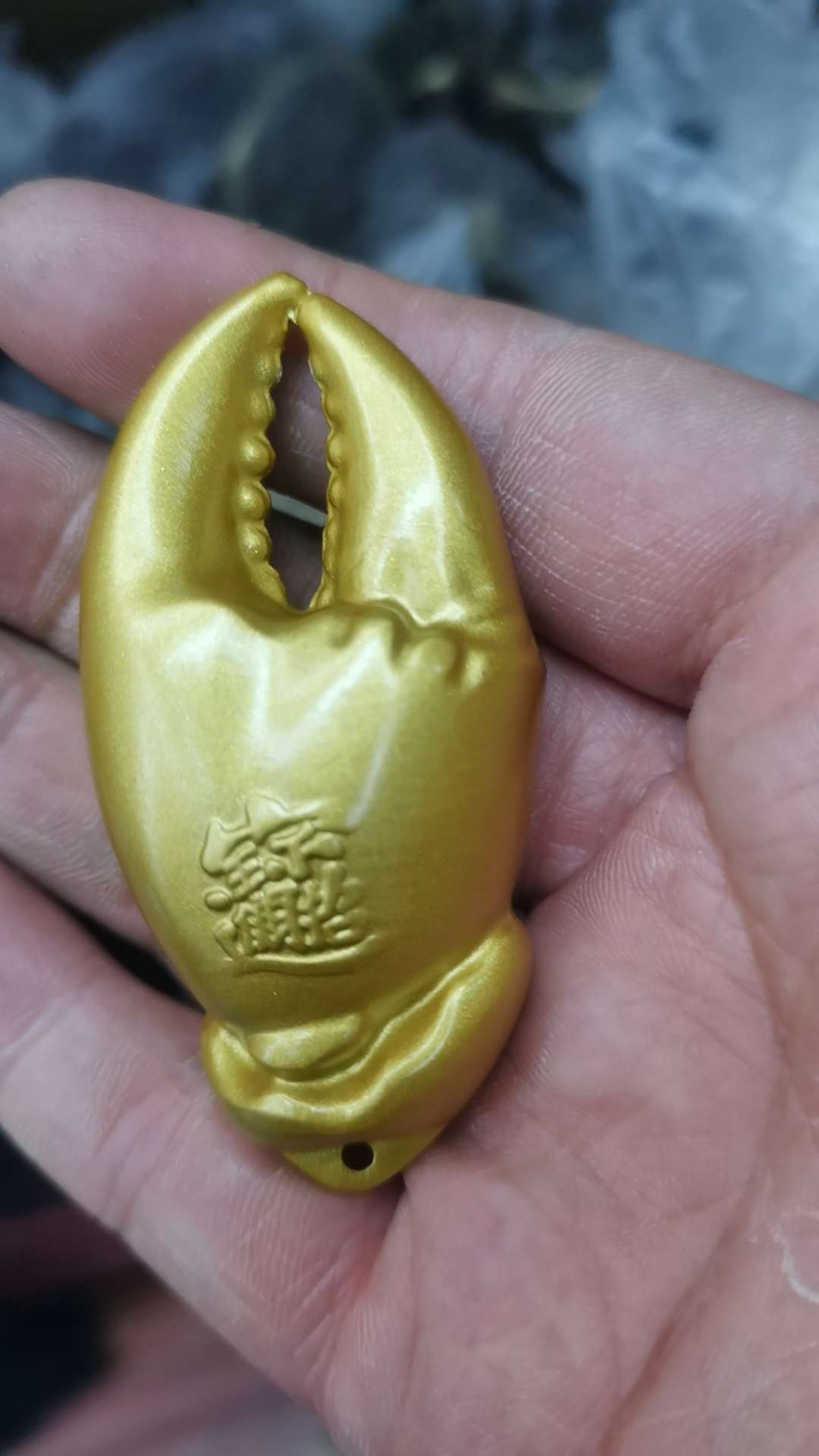 铜工艺金属工艺品，旅游纪念品，伸手来钳彩色款产品图