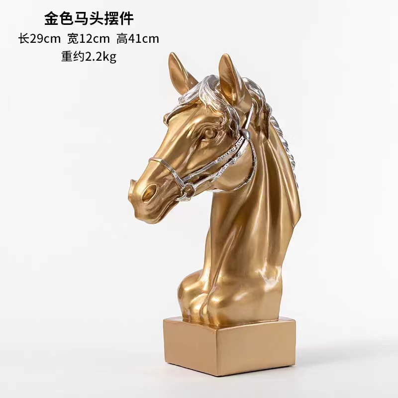 陶瓷摆件  树脂摆件  创意摆件马