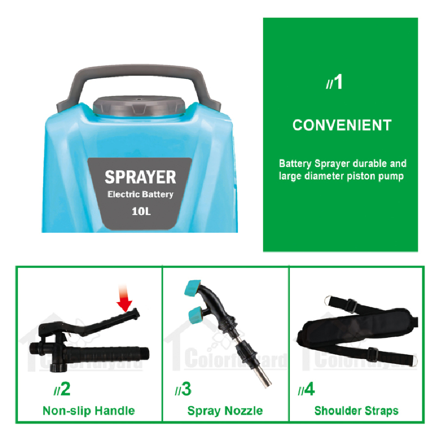 园林工具锂电喷壶/电动喷雾器/电动工具/园林工具/BATERRY SPRAYER详情6