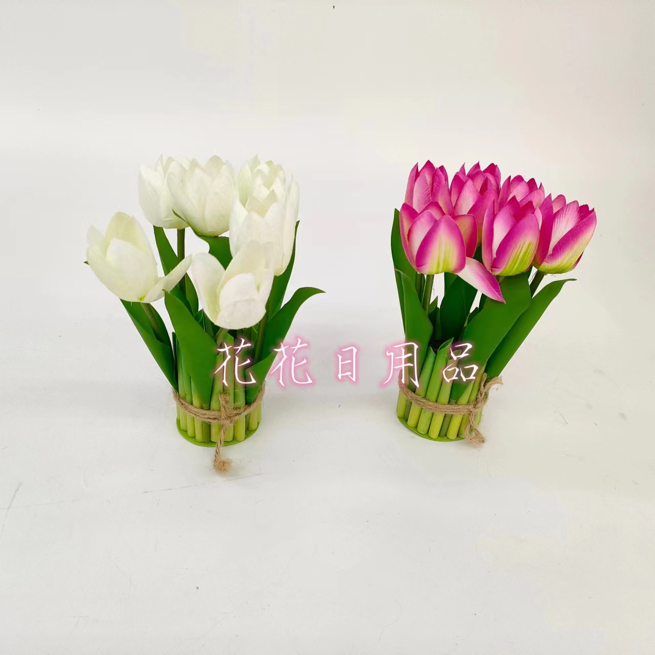Artificial Flower Fake Flower Bonsai 7 Head Tulip Decoration details Picture
