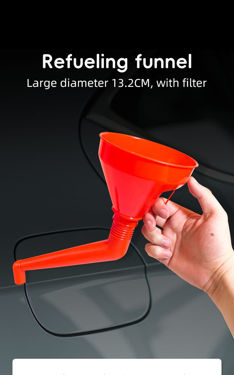 Car and motorcycle refueling funnel diameter 13.2CM详情1