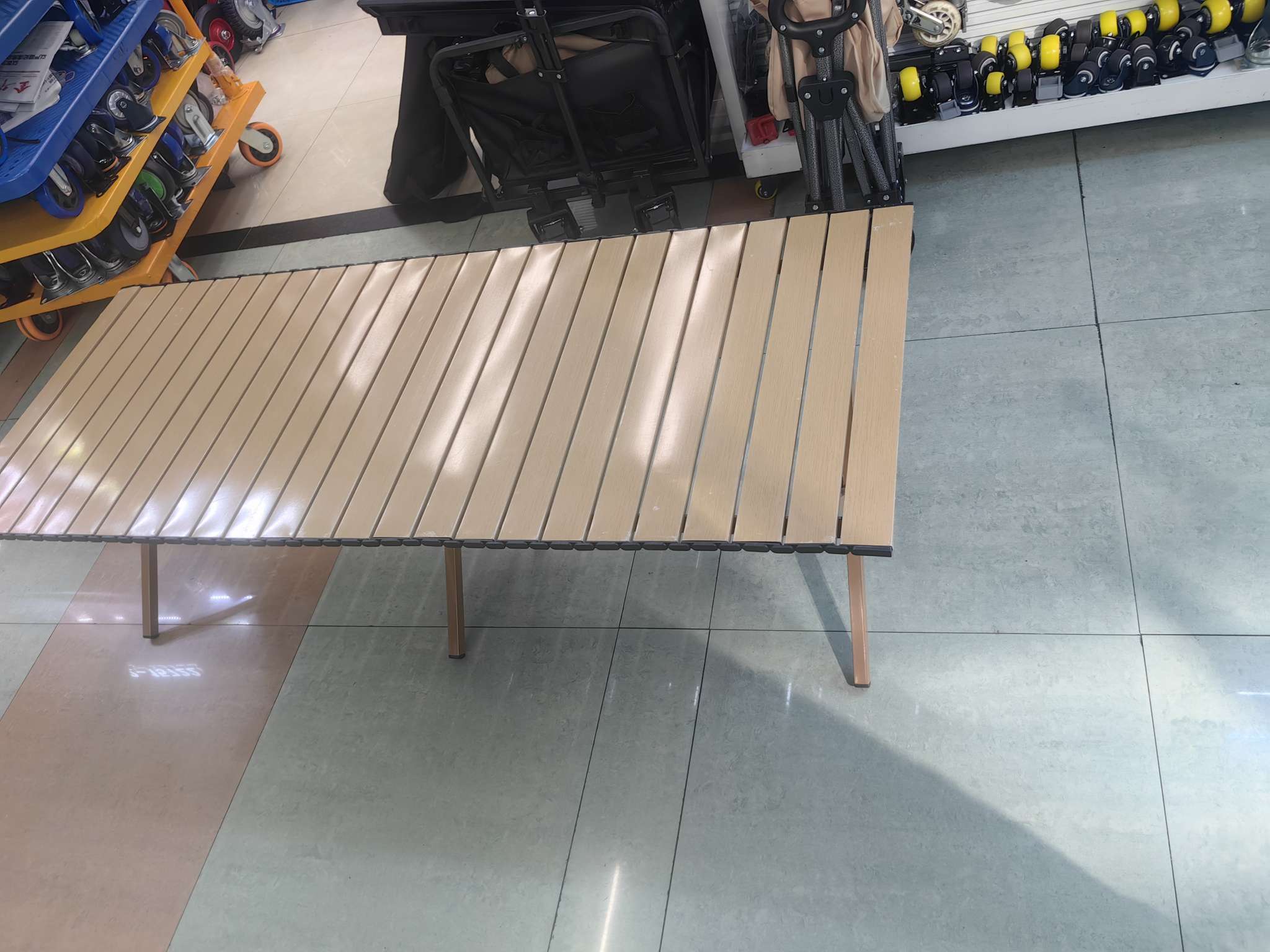 户外休闲折叠桌折叠椅蛋卷桌方管桌克米特桌加厚型详情图3