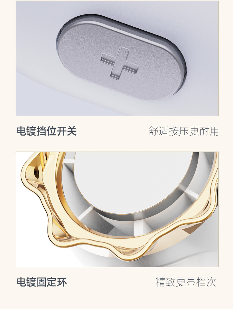 New 100-speed high-speed handheld fan, usb mini portable charging turbine small fan, desktop small electric fan detail image 15