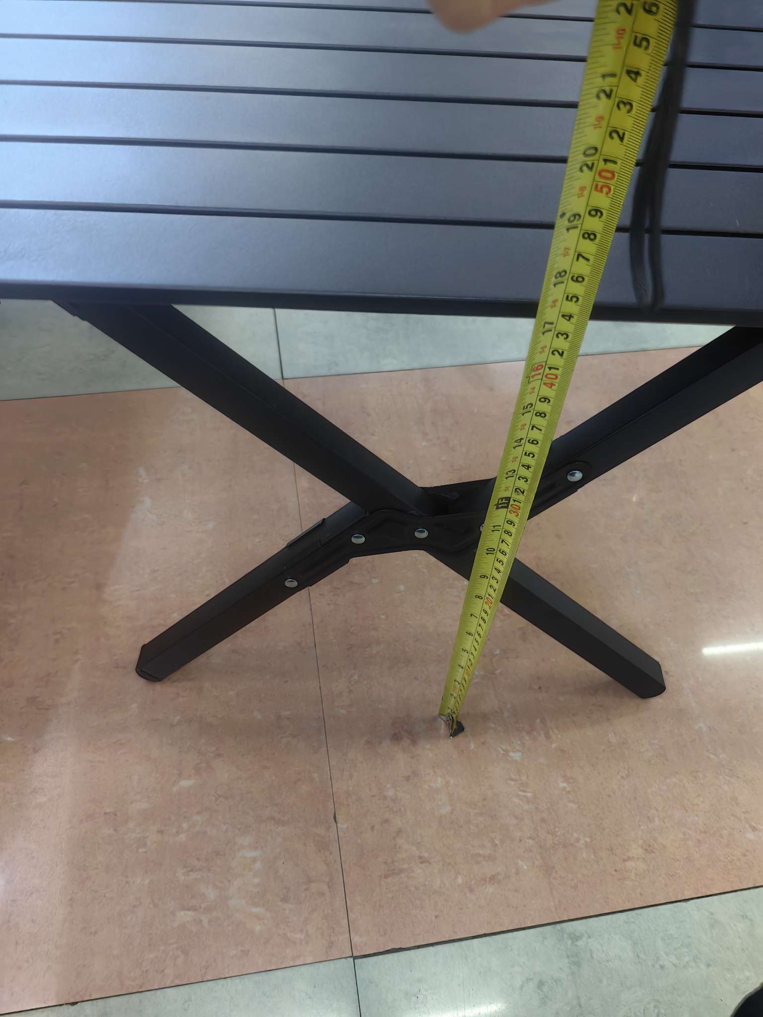 户外休闲折叠桌折叠椅蛋卷桌方管桌克米特桌加厚型详情图6