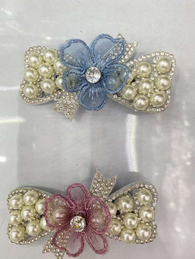 珍珠梅花鸭夹发夹详情图5