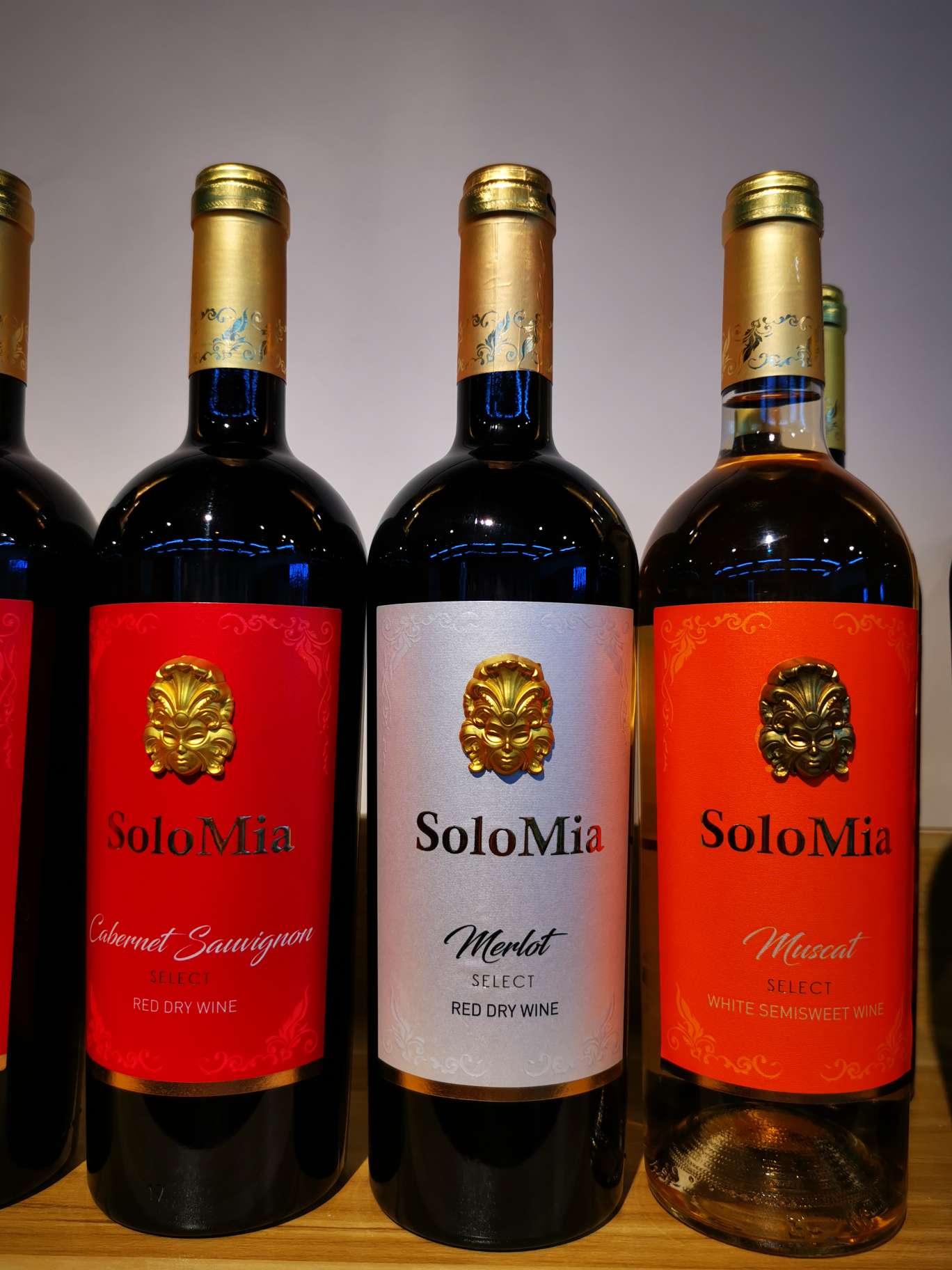 Soramia series of wines