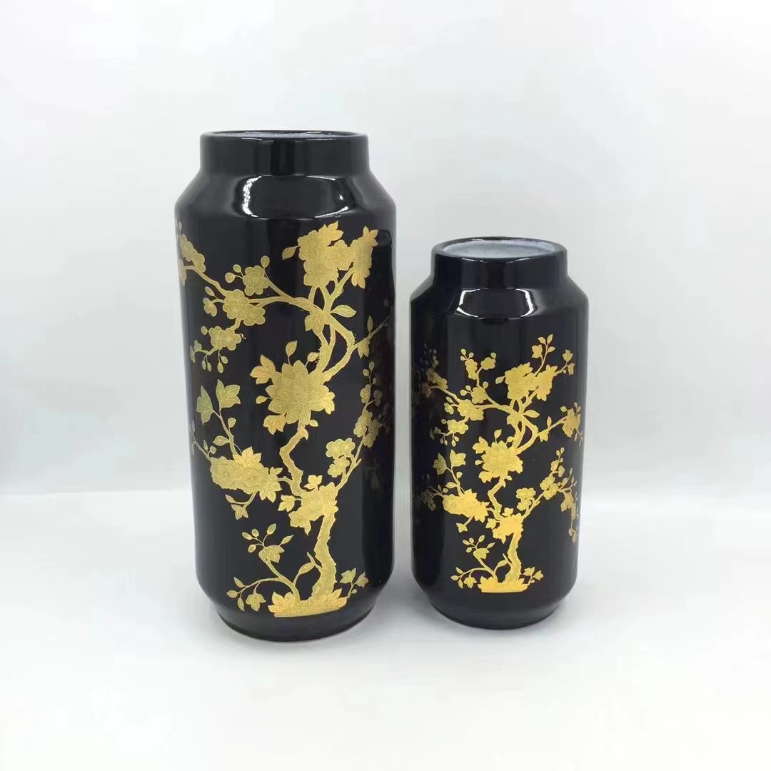 高端精品陶瓷罐子摆件