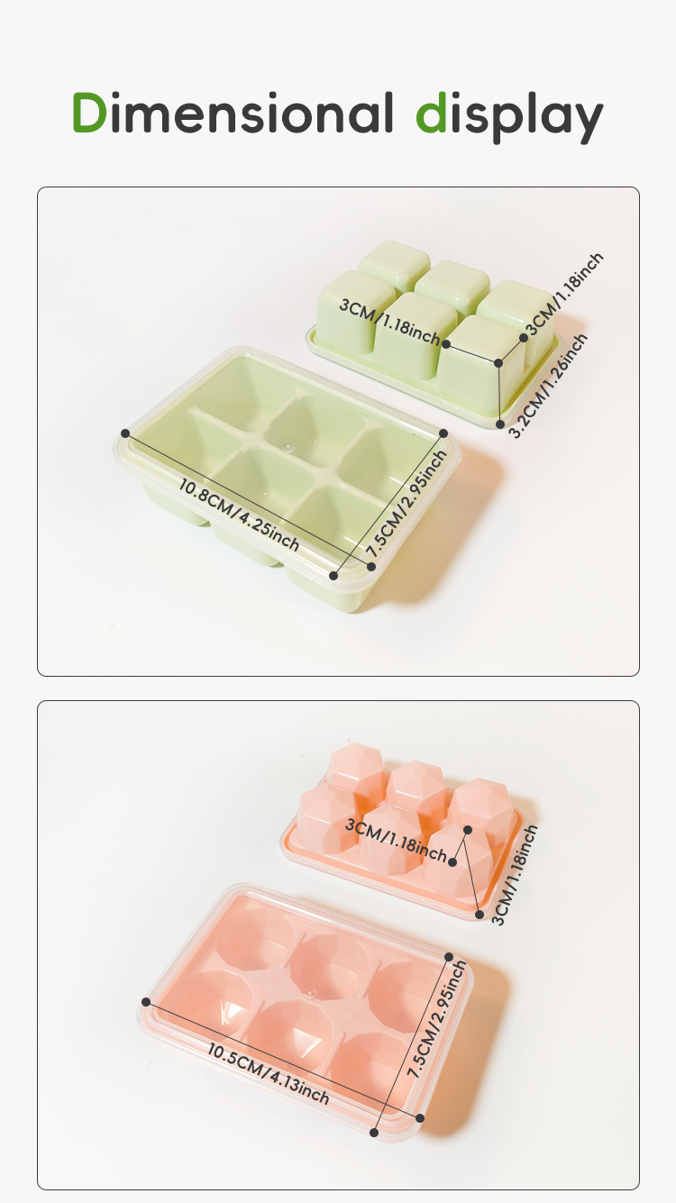 Mini ice box, ice cube model, refrigerator supplies详情4