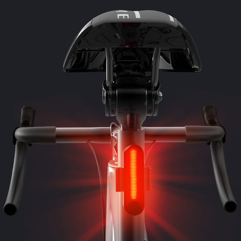 240302 USB recargable bicicleta luz trasera bicicleta de montaña luz trasera nocturna de advertencia de seguridad luz trasera details Picture