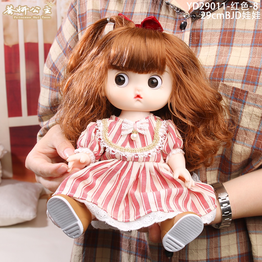 bjd 手绘妆容 娃娃塑料玩具二次元