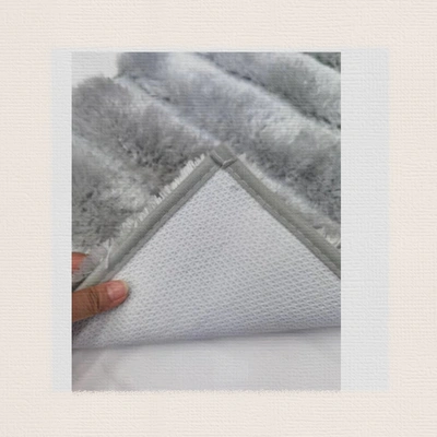 New puff carpet anti-slip mat, bathroom mat, kitchen mat, door mat, foot mat, carpet floor mat, bed mat, size 40*60cm thumbnail
