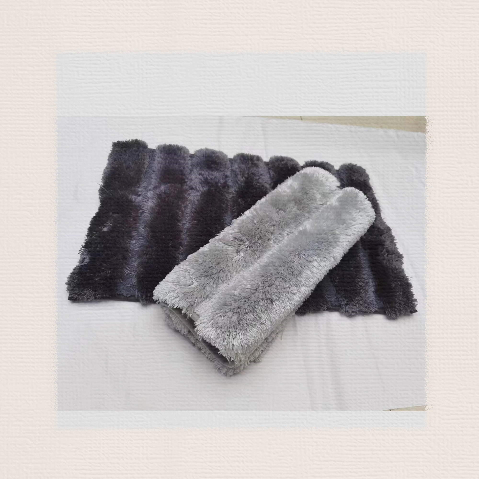 New puff carpet anti-slip mat, bathroom mat, kitchen mat, door mat, floor mat, carpet mat, bedside mat, living room mat, size 40*60cm Item Picture
