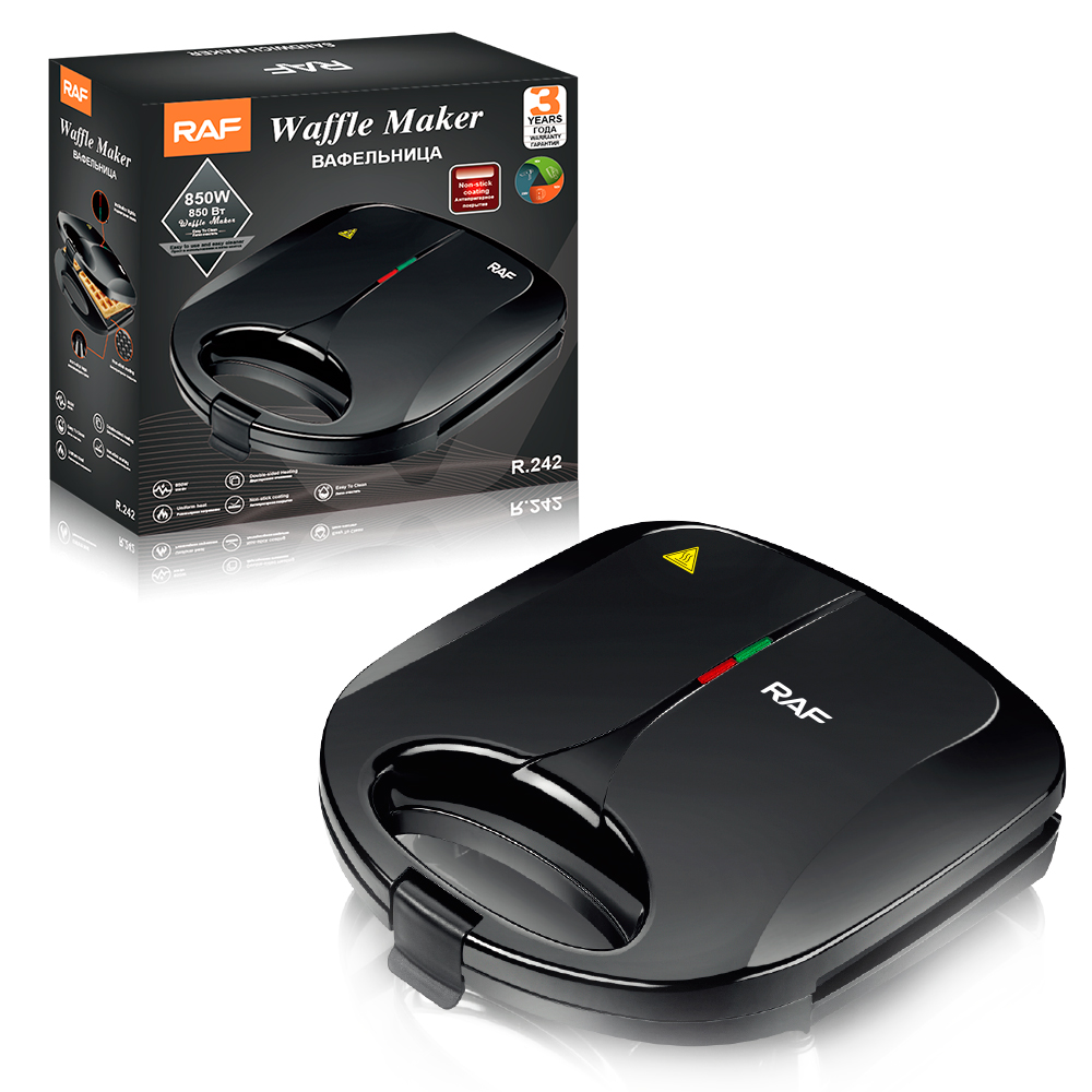 RAF European-style cross-border sandwich machine, multi-functional household light food breakfast electrical griddle, toast and bread baking machine R.242 details Picture
