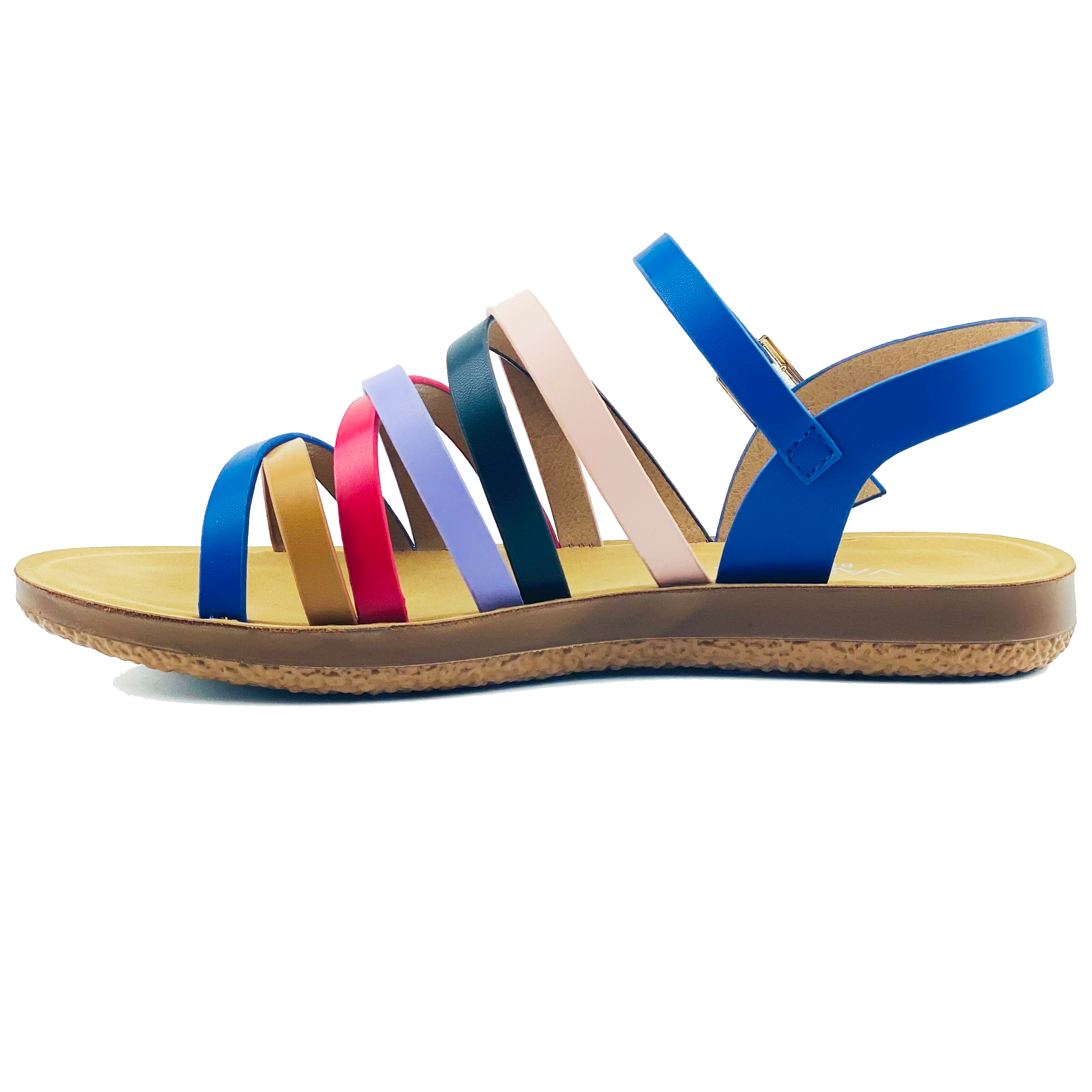 Foreign Trade Casual Women's Sandals Fashion Flat Women's Sandals Comfortable Breathable New Sandals Outsole Soft Casual Sandals Specification drawing