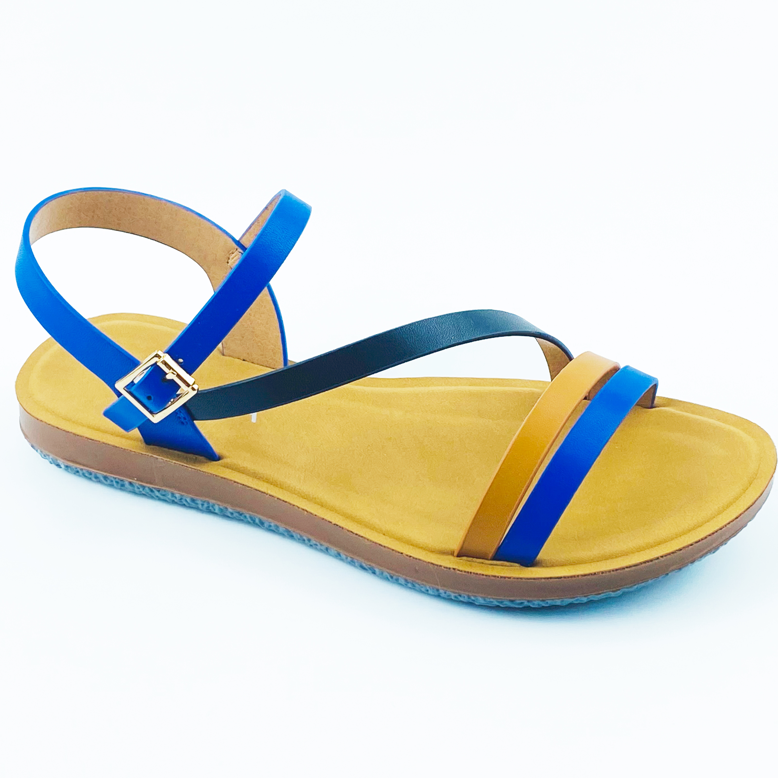 Foreign Trade Custom Fashion Casual Women's Sandals Intimate Comfortable Women's Sandals Color Ribbon New Sandals New Trend Casual Sandals Women Design