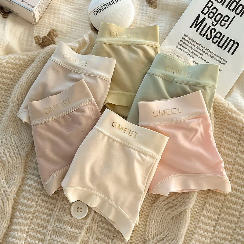 内裤不卡屁股/性感内裤/内裤/女士内裤/内裤女士高腰性感白底实物图
