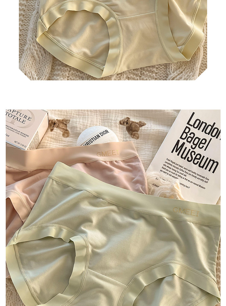 莫代尔柔软蚕丝 内裤软糯中腰高弹舒适亲肤四季包臀女士三角裤女士内裤详情15